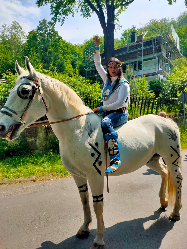 Non-Profit One Spirit and the Oglala Lakota represented at the Karl May Festival in Germany